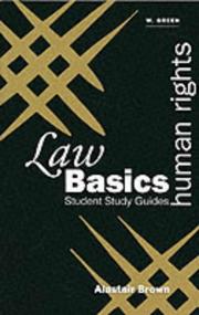 Cover of: Human Rights (Green's Law Basics)