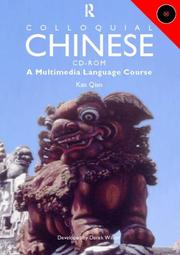 Cover of: COLLOQUIAL CHINESE USER MANUAL by Qian Kan