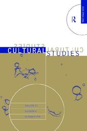 Cover of: The Institutionalization of Cultural Studies: Cultural Studies (Cultural Studies, 4)