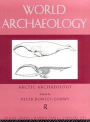 Cover of: Arctic Archaeology | Rowley-Conwy