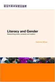 Cover of: Literacy and Gender (Literacies) by Gemma moss