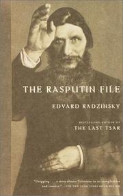 Cover of: The Rasputin File by Edvard Radzinsky