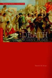 Cover of: Death in Ancient Rome: A Sourcebook