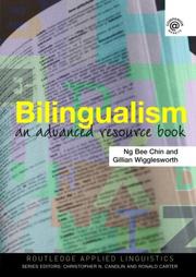Cover of: Bilingualism (Routledge Applied Linguistics Series) by Ng Bee Chin, Gillian Wigglesworth