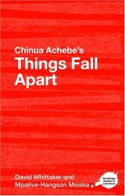 Cover of Chinua Achebe's Things Fall Apart