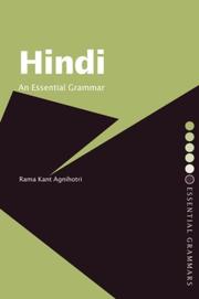 Cover of: Hindi: An Essential Grammar (Essential Grammars)