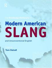 Cover of: The New Partridge Dictionary of Modern American Slang and Unconventional English