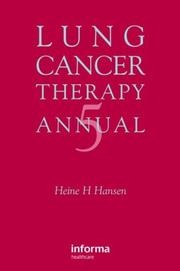 Cover of: Lung Cancer Therapy Annual 5 (Lung Cancer Therapy Annual)