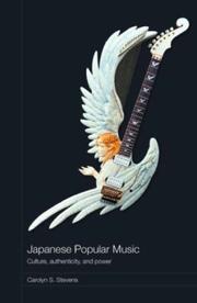 Cover of: Japanese Popular Music by Carolyn Stevens