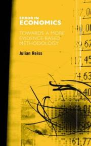 Cover of: Error in Economics by Julian Reiss