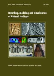 Cover of: Recording, Modeling and Visualization of Cultural Heritage by 