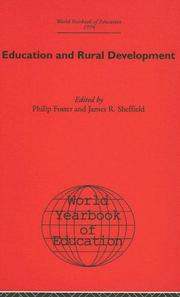 Cover of: World Yearbook of Education 1974: Education and Rural Development (World Yearbook of Education)
