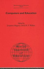 Cover of: World Yearbook of Education 1982/83: Computers and Education (World Yearbook of Education)