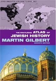 The Routledge Atlas of Jewish History by Martin Gilbert