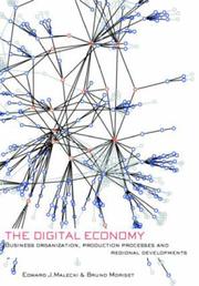 Cover of: The Digital Economy | Edward Malecki