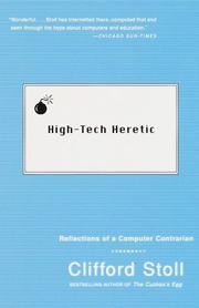 Cover of: High-Tech Heretic by Clifford Stoll