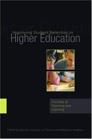Cover of: Improving Student Retention in Higher Education: Engaging Students Through an Inclusive Curriculum
