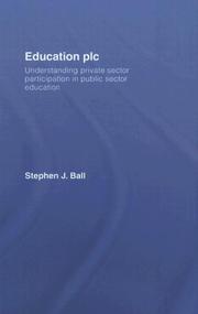 Cover of: Education Plc by Stephen Ball