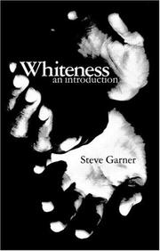 Cover of: Whiteness: An Introduction