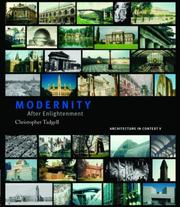 Cover of: Modernity: After Enlightenment
