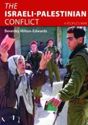 Cover of: The Israeli-Palestinian Conflict by Milton-Edwards