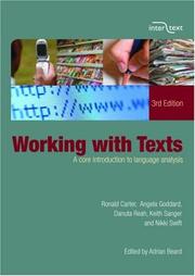 Working with Texts by Maggie Bowring