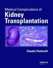 Cover of: Medical Complications of Kidney Transplantation