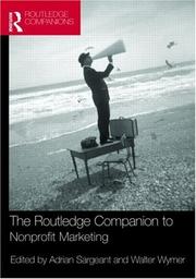 Cover of: The Routledge Companion to Nonprofit Marketing by Adrian Sargeant