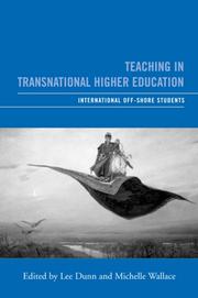 Teaching and Learning in Transnational Higher Education by Michel Wallace
