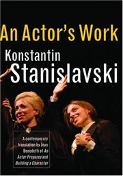Cover of: An Actor's Work by Konstantin Stanislavsky