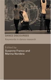 Cover of: Dance Discourses: Keywords in Dance Research