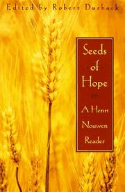 Cover of: Seeds of Hope by Robert Durback, Robert Durback
