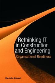 Cover of: Re-Thinking IT in Construction & Engineering by Mustafa Alshawi