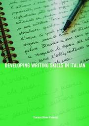 Developing Writing Skills in Italian by Theresa Oliver, Theresa Oliver-Federici