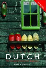 Cover of: Colloquial Dutch by Donaldson