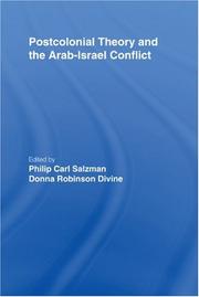 Cover of: Postcolonial Theory and the Arab-Israel Conflict