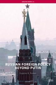 Cover of: Russia: Domestic Politics, Foreign Policy (Adelphi Papers)