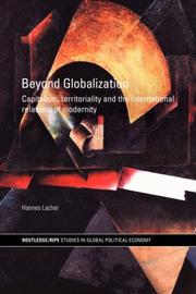 Cover of: Beyond Globalization | Hannes Lacher