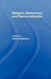 Cover of: Religion, Democracy and Democratization