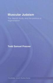 Cover of: Muscular Judaism: The Jewish Body and the Politics of Regeneration (Routledge Jewish Studies Series)