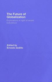 Cover of: The Future of Globalization: Zedillo