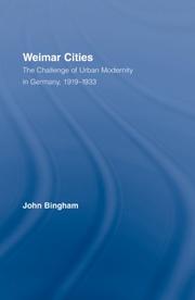 Cover of: Weimar Cities | John Bingham
