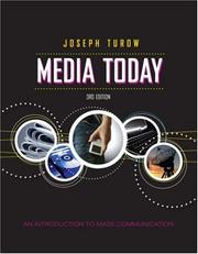 Cover of: Media Today by Joseph Turow