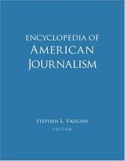 Cover of: Encyclopedia of American Journalism