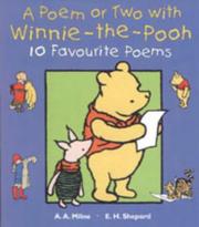 Cover of: A Poem or Two with Winnie-the-Pooh (Hunnypot Library) by A. A. Milne