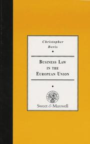 Cover of: Business Law in the European Union
