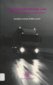 Cover of: Commercial Vehicle Law: