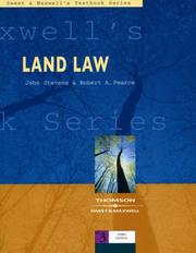 Land law by John Stevens, Robert Pearce