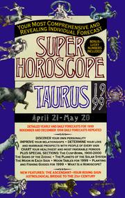 Cover of: Super Horoscopes 1999 by Astrology World