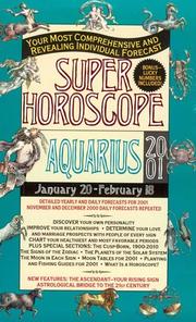 Super Horoscopes 2001 by Astrology World